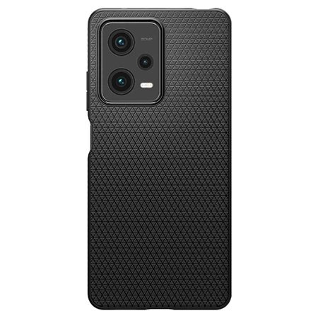 Spigen Liquid Air silicone case for Xiaomi POCO X5 Pro 5G/ Redmi Note 12 Pro 5G - black (Matte Black)