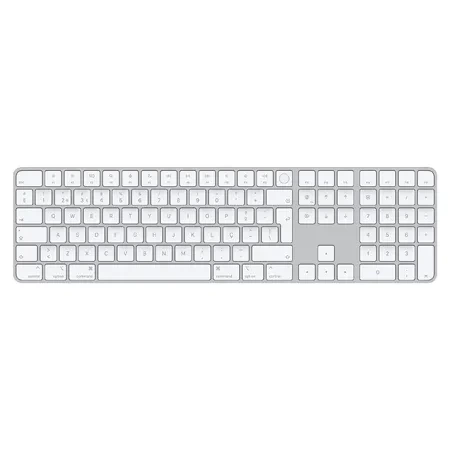 Apple Magic Keyboard with Touch ID and Numeric Keypad (Portuguese layout) - white