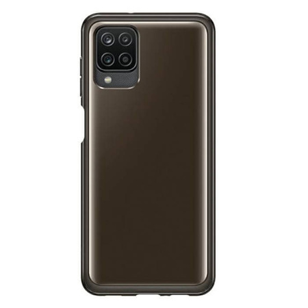 Etui na telefon Samsung Galaxy A12 Soft Clear Cover - czarne 