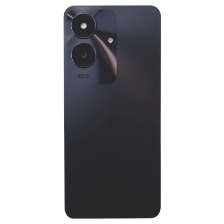 Klapka baterii do Realme Note 60 - czarna (Marble Black)