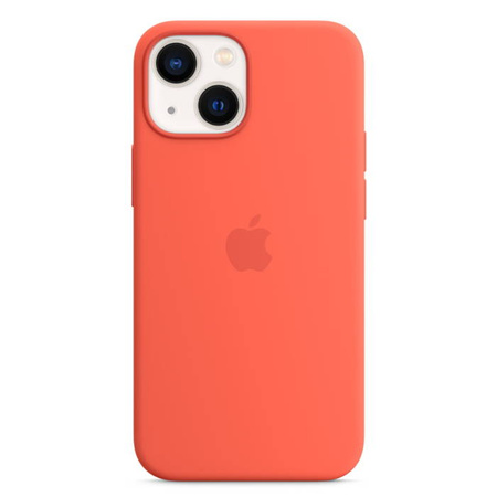 Apple iPhone 13 mini silicone case MN603ZM/A - nectarine (Nectarine)