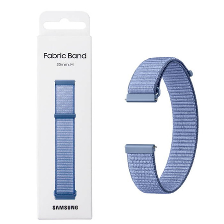 Samsung Galaxy Watch 4/ Watch 4 Classic 20 mm Fabric Band M ET-SVR86MLEGEU - blue