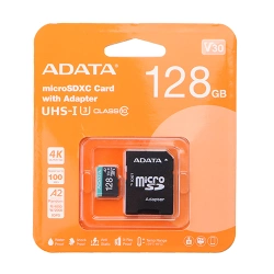 Adata microSDHC UHS-1 128GB 100MB/s memory card - class 10