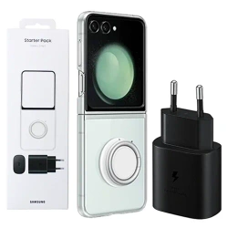 Samsung Galaxy Z Flip5 Starter Pack for phone - transparent