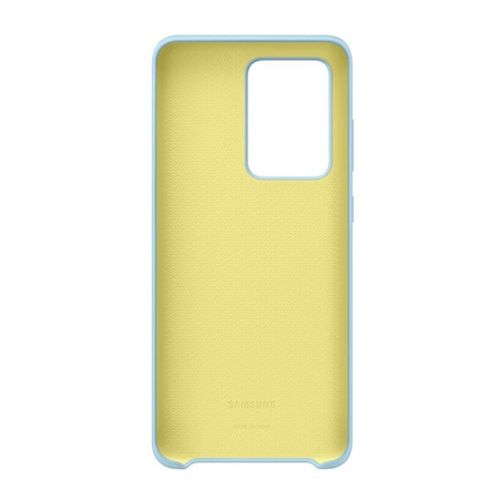 Silicone case for Samsung Galaxy S20 Silicone Cover phone - blue