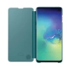 Etui na telefon Samsung Galaxy S10 Plus Clear View Cover - zielone [OUTLET]