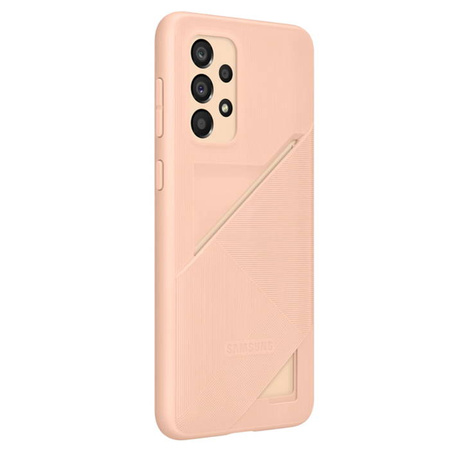 Samsung Galaxy A33 5G etui Card Slot Cover EF-OA336TPEGWW - brzoskwiniowe (Peach)