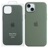 Apple iPhone 15 Plus Silicone Case MagSafe - Green (Cypress)