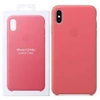 Apple iPhone XS Max Leather Case - Pink (Peony Pink)