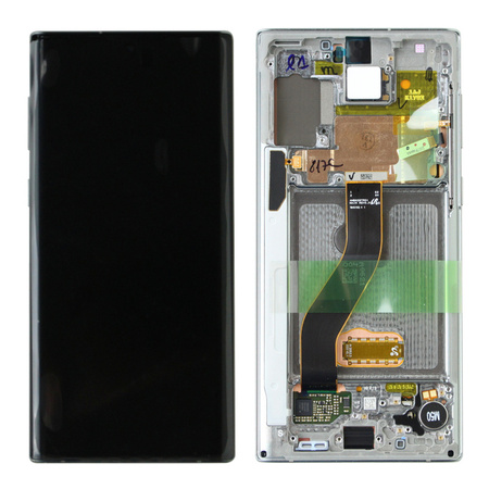 Samsung Galaxy Note 10 LCD display - silver (Aura Glow)