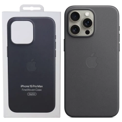 Apple iPhone 15 Pro Max FineWoven Case MagSafe - black