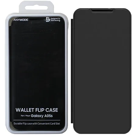 Samsung Galaxy A05s Anymode Wallet Flip Case - black