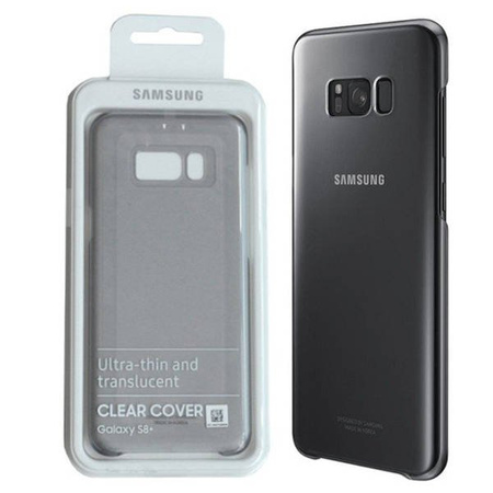 Samsung Galaxy S8+ Clear Cover phone case - transparent gray