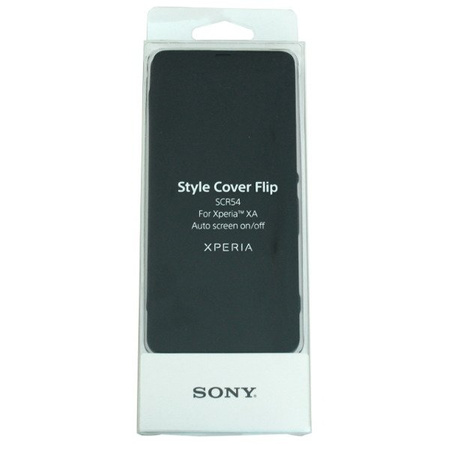 Sony Xperia XA Style Cover Flip SCR54 - black