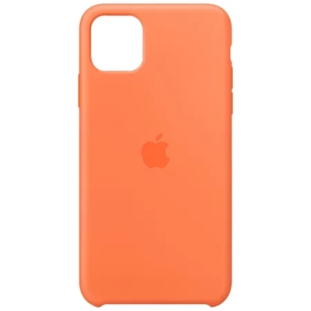 Apple iPhone 11 Pro Max Silicone Case - Orange (Vitamin C)