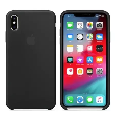 Silicone Case for Apple iPhone X Silicone Case - black [OUTLET]