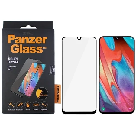 Tempered glass for Samsung Galaxy A41 PanzerGlass Case Friendly