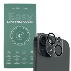 Szkło hartowane na aparat do Apple iPhone 14/ 14 Plus Mobile Origin Easy Lens Full Cover