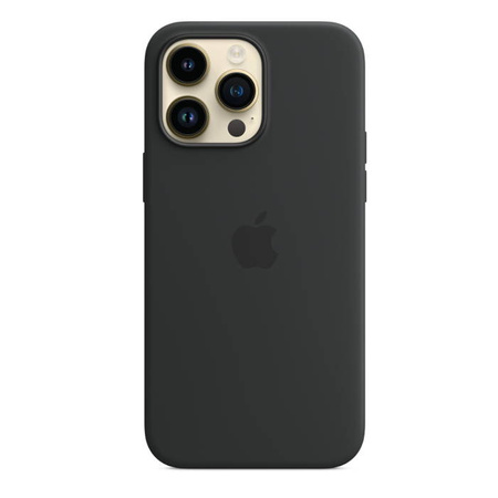 Silicone Case for Apple iPhone 14 Pro Max MagSafe - Black (Midnight) [OUTLET]