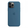 Apple iPhone 13 Pro Max silicone case MagSafe MM2Q3ZM/A - blue (Blue Jay)