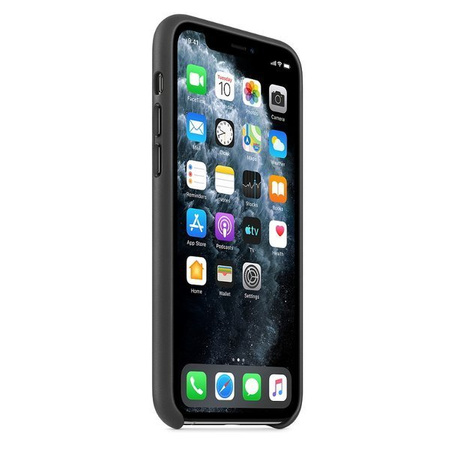 Apple iPhone 11 Pro Leather Case MWYE2ZM/A - black