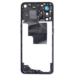 Korpus, ramka boczna do Oppo A74 oryginalny - niebieski (Midnight Blue)