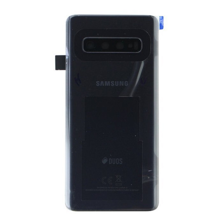 Klapka baterii do Samsung Galaxy S10 Duos - czarna 