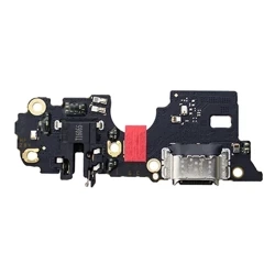 Board with USB-C charging connector, microphone and headphone connector for Oppo A16s