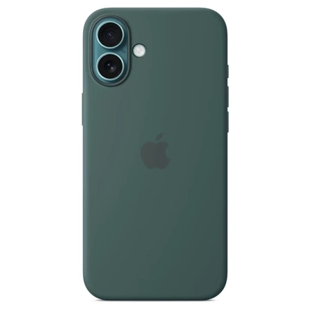 Apple iPhone 16 Plus Silicone Case MagSafe - Green (Lake Green)