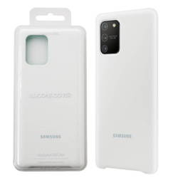 Samsung Galaxy S10 Lite Silicone Cover phone case - white