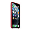 Apple iPhone 11 Pro Max Leather Case MX0F2ZM/A - Red (Red)