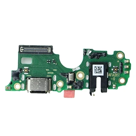 Board with USB-C charging connector, microphone and headphone connector for Oppo A74 5G/ A54 5G