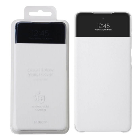 Samsung Galaxy A72 case Smart S View Wallet Cover EF-EA725PWEGWW - white