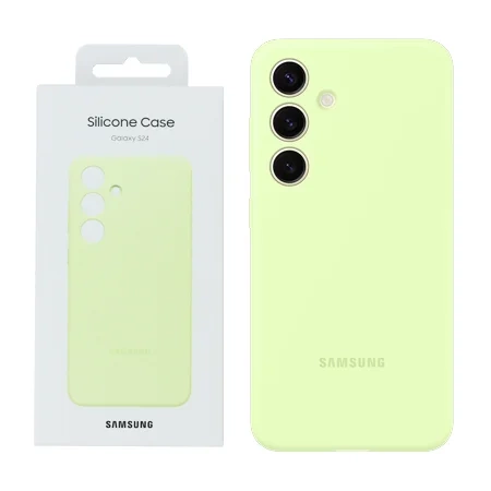 Samsung Galaxy S24 Silicone Phone Case - Lime (Lime)