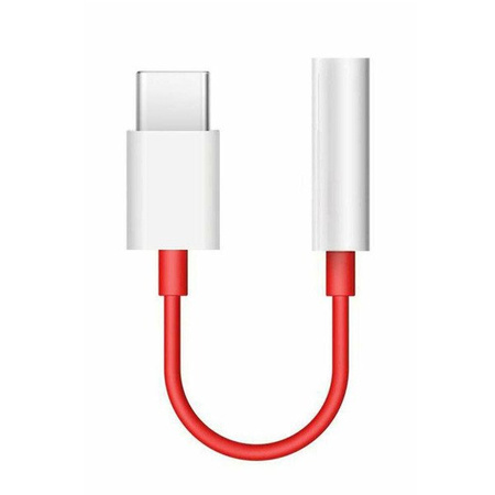 OnePlus 2180602 headphone adapter from USB-C to 3.5mm - red