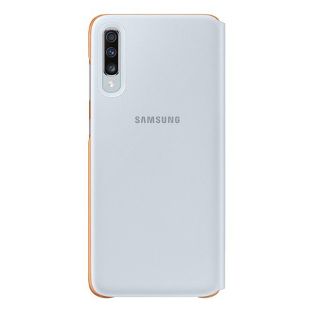 Etui na telefon Samsung Galaxy A70 Wallet Cover - białe