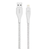 Belkin DuraTek Plus Lightning cable 3 m - white