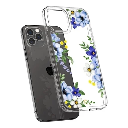 Cyrill Cecile Apple iPhone 12 Pro Max Case - Transparent (Midnight Bloom)