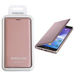 Samsung Galaxy A5 2016 Flip Wallet phone case - pink