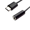 Sony headphone adapter from USB-C to 3.5 mm EC260 - black