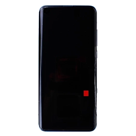 LCD display with frame for Xiaomi Mi 10 5G - gray