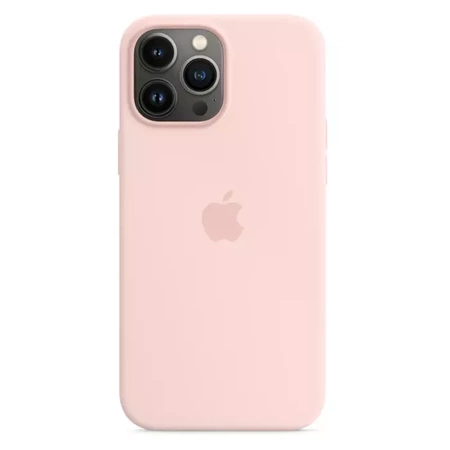 Apple Silicone Case MagSafe for iPhone 13 Pro Max - Pink (Chalk Pink)