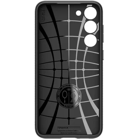 Spigen Liquid Air silicone phone case for Samsung Galaxy S23 - black