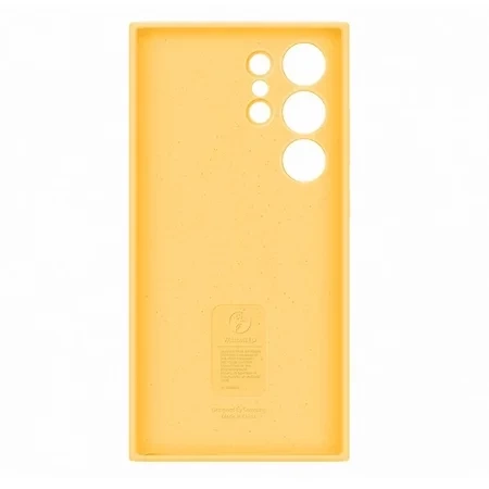 Samsung Galaxy S24 Ultra Silicone Phone Case - Yellow (Yellow)