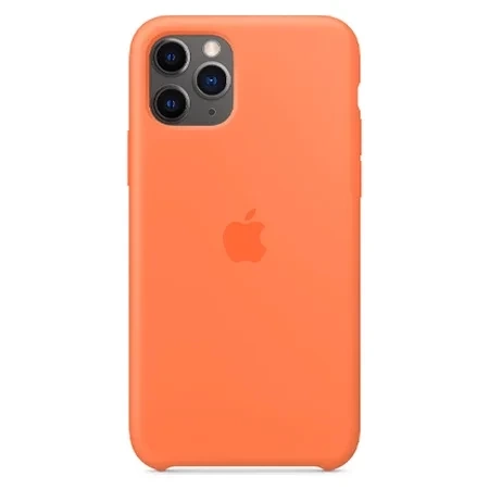 Apple Silicone Case for iPhone 11 Pro - Orange (Vitamin C)