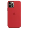 Silikonowe etui Apple iPhone 12 Pro Max Silicone Case MagSafe - czerwone (Red)