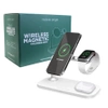 Mobile Origin 3-in-1 Wireless Magnetic Inductive Charger - white