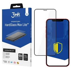Full screen tempered glass for Apple iPhone 12 mini 3MK Hard Glass Max Lite