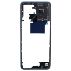 Body, side frame for Xiaomi Redmi Note 10 Pro - black