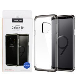 Etui na telefon Samsung Galaxy S9 Spigen Neo Hybrid NC - stalowe (Gunmetal)